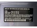  2018 5 Series M550i xDrive Sedan Bluestone Metallic Color Code C2Y