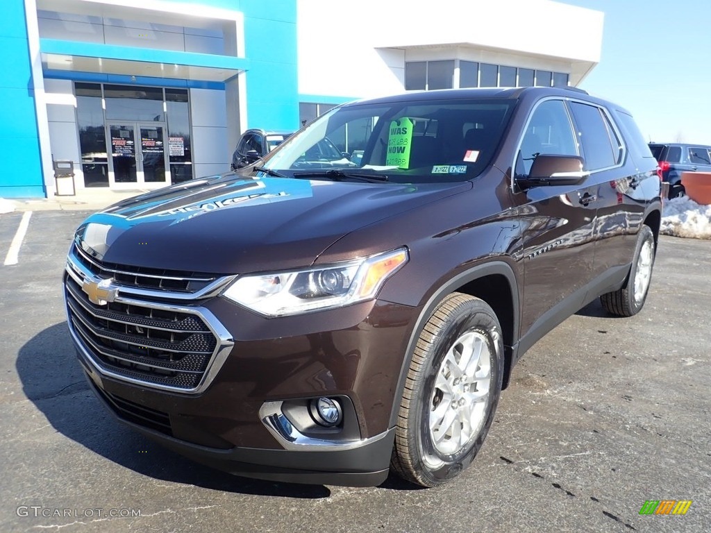 2018 Traverse LT AWD - Sable Brown Metallic / Jet Black photo #2