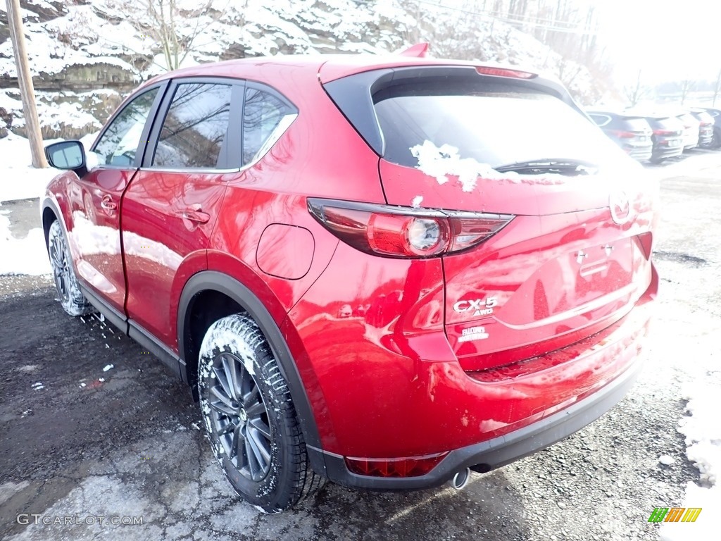 2021 CX-5 Touring AWD - Soul Red Crystal Metallic / Black photo #5