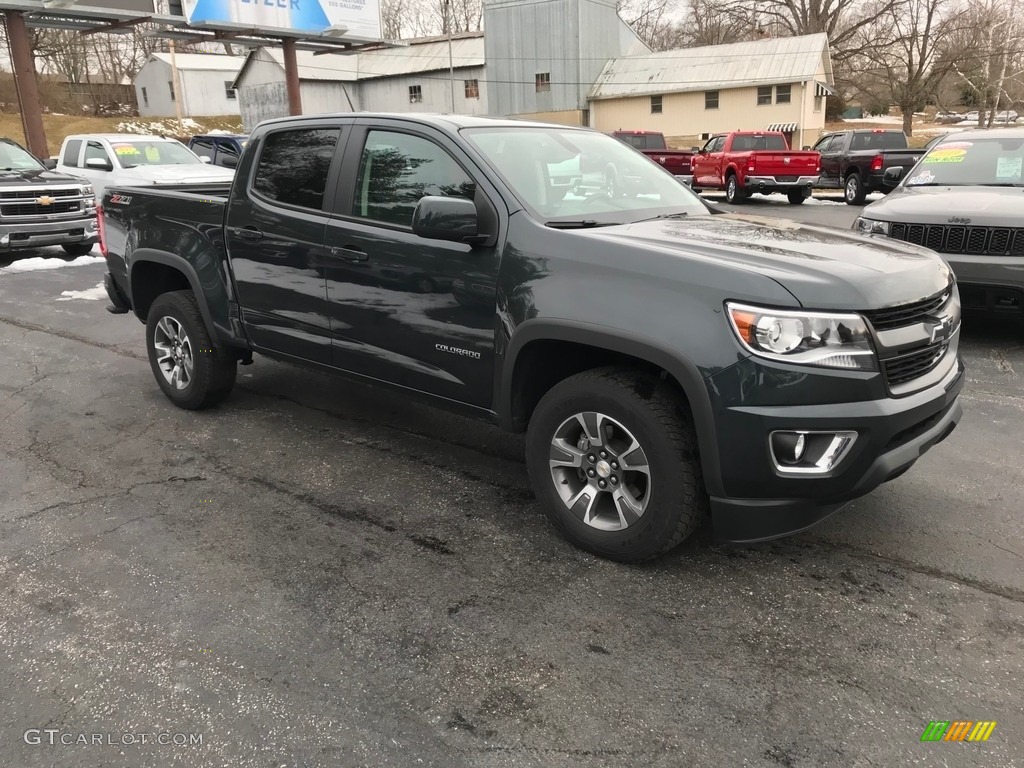 2018 Colorado Z71 Crew Cab 4x4 - Graphite Metallic / Jet Black photo #5