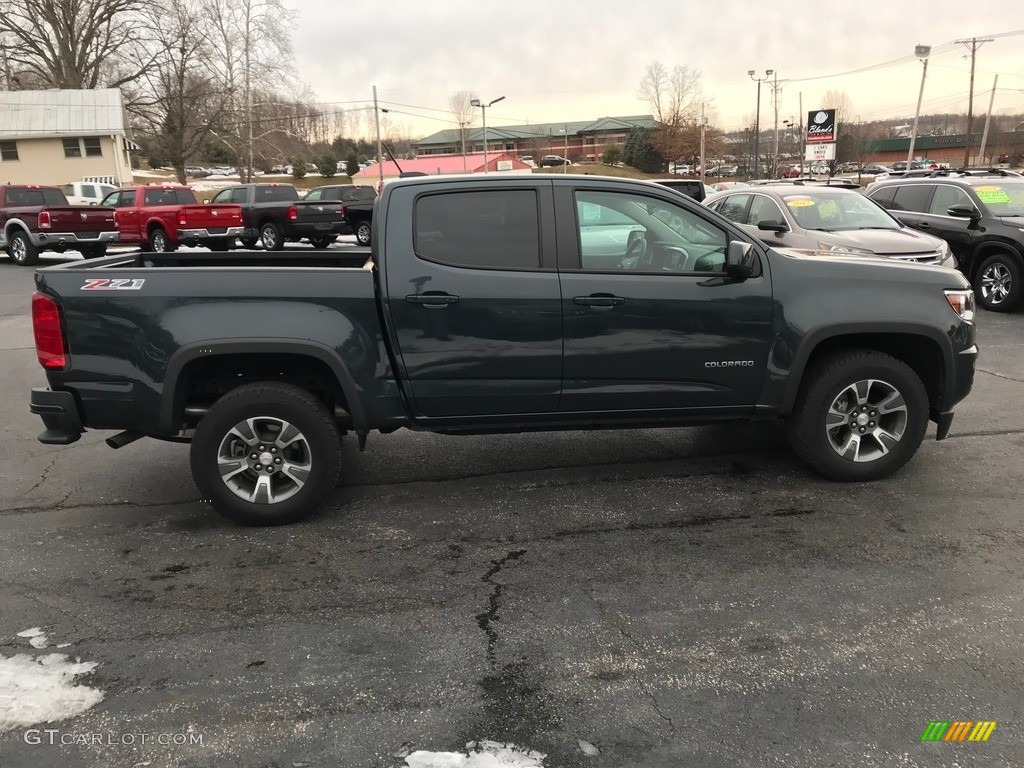 2018 Colorado Z71 Crew Cab 4x4 - Graphite Metallic / Jet Black photo #6