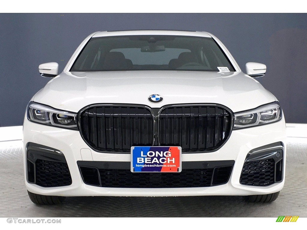 2021 7 Series 740i Sedan - Alpine White / Mocha photo #2