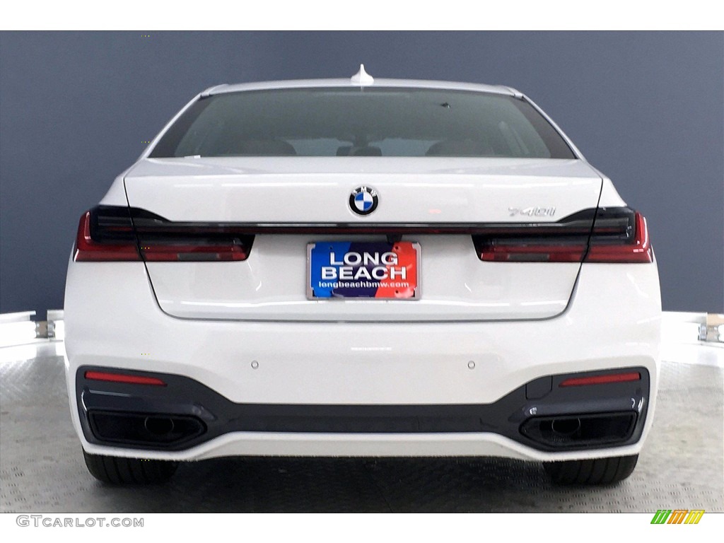 2021 7 Series 740i Sedan - Alpine White / Mocha photo #4