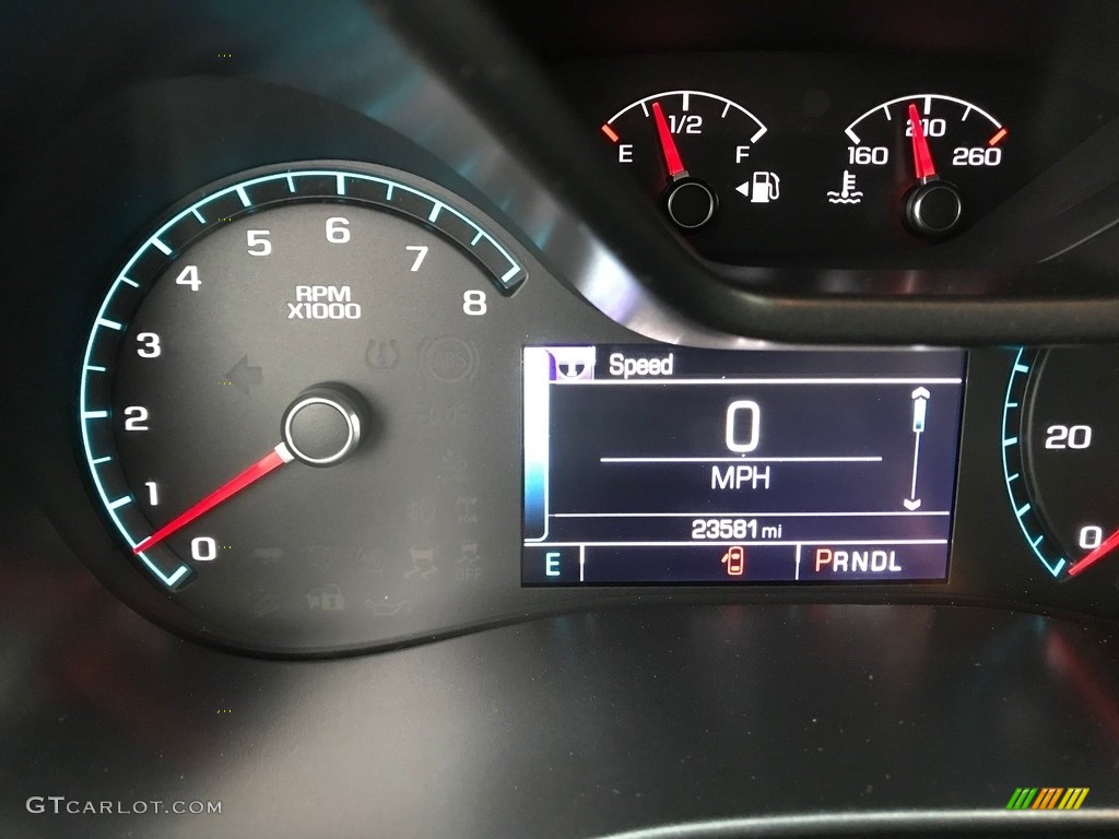 2018 Colorado Z71 Crew Cab 4x4 - Graphite Metallic / Jet Black photo #17