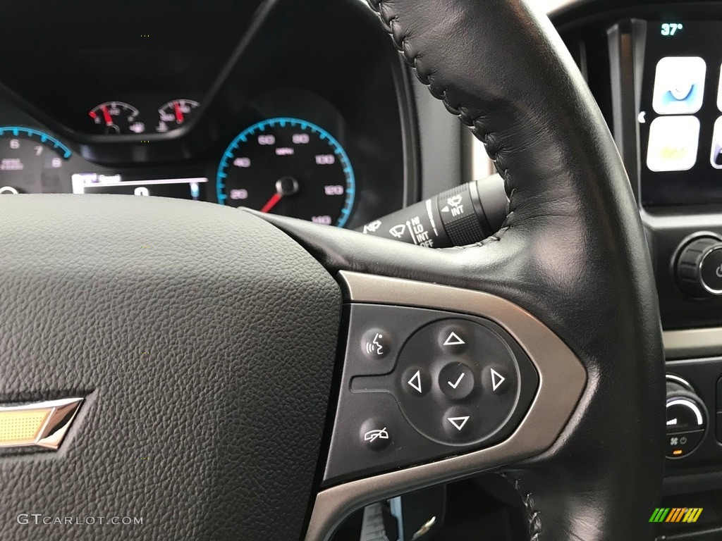 2018 Colorado Z71 Crew Cab 4x4 - Graphite Metallic / Jet Black photo #19