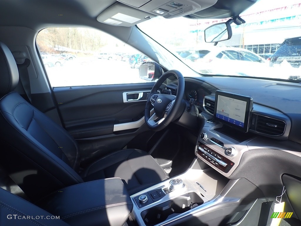 2021 Explorer XLT 4WD - Iconic Silver Metallic / Ebony photo #6
