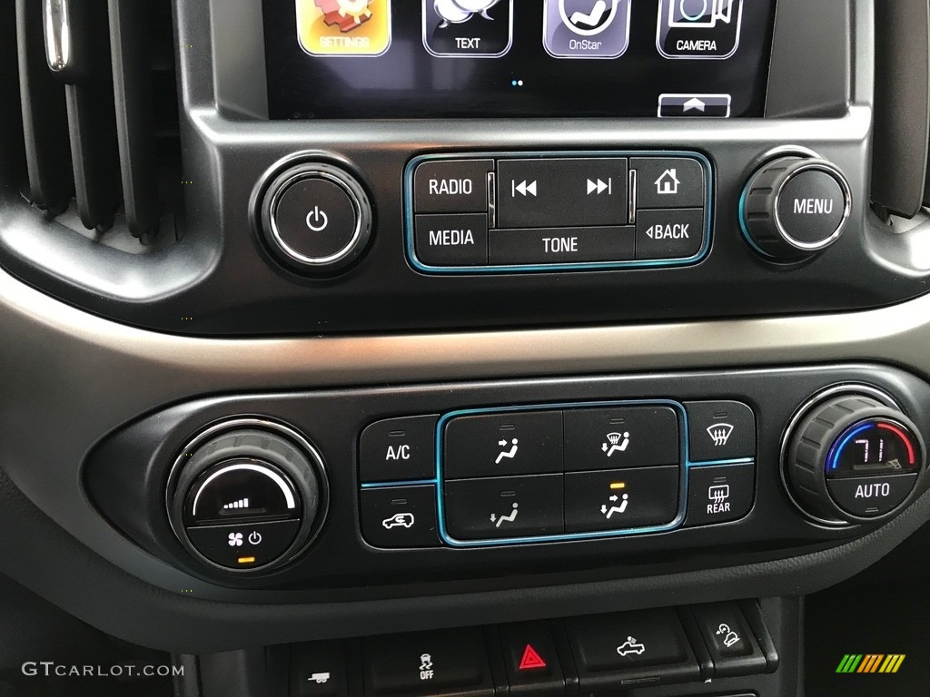 2018 Colorado Z71 Crew Cab 4x4 - Graphite Metallic / Jet Black photo #23