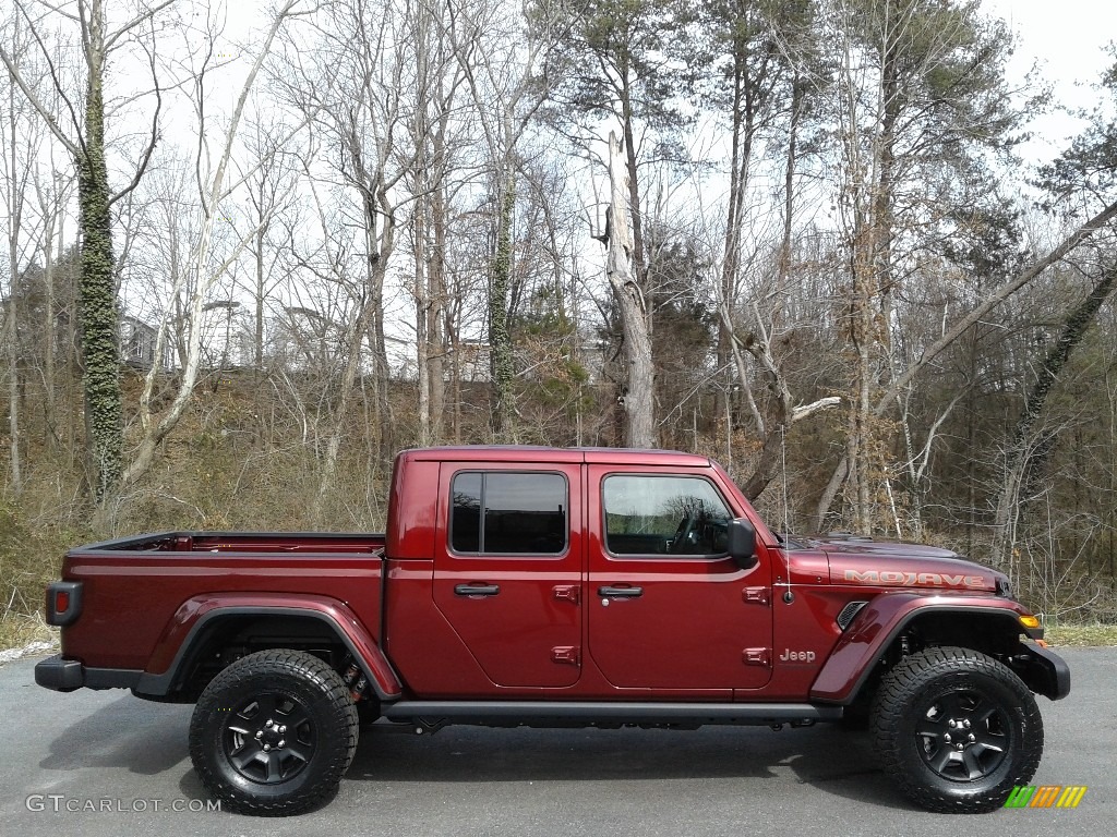 Snazzberry Pearl 2021 Jeep Gladiator Mojave 4x4 Exterior Photo #141014400