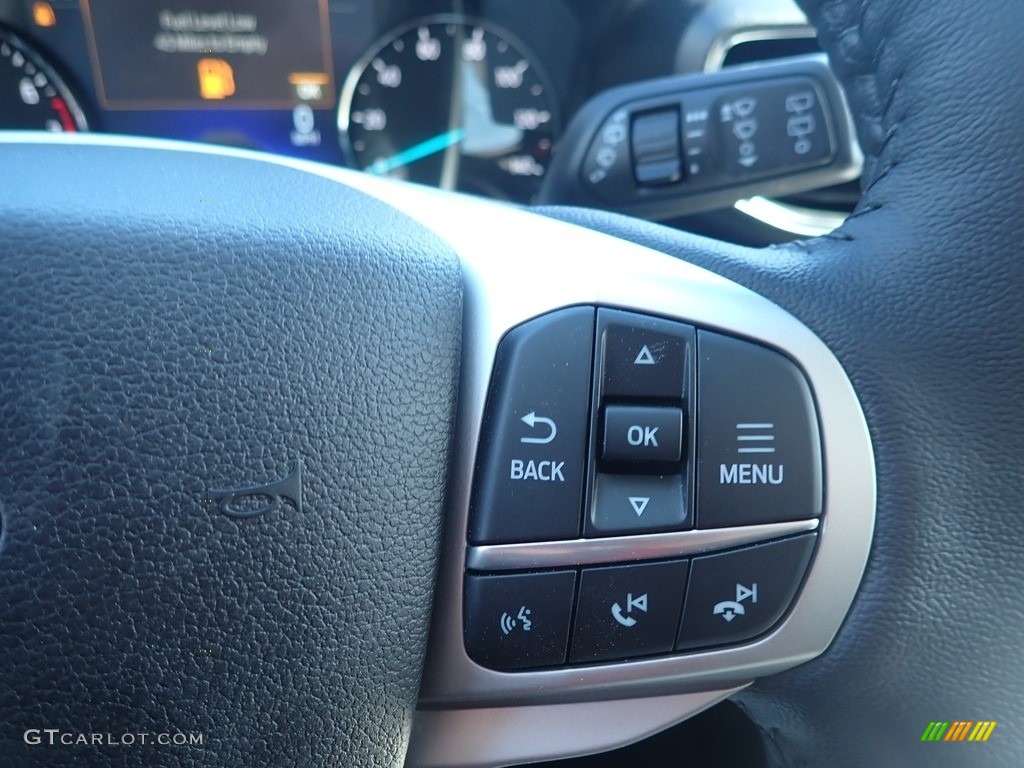 2021 Explorer XLT 4WD - Iconic Silver Metallic / Ebony photo #15