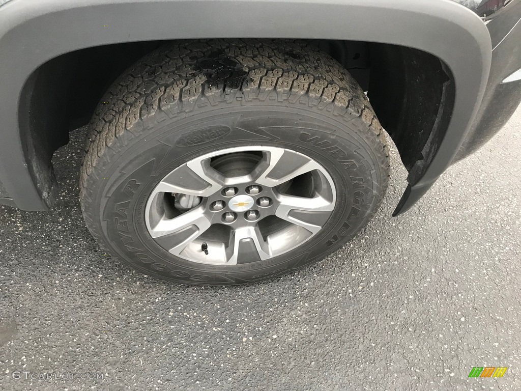 2018 Colorado Z71 Crew Cab 4x4 - Graphite Metallic / Jet Black photo #36