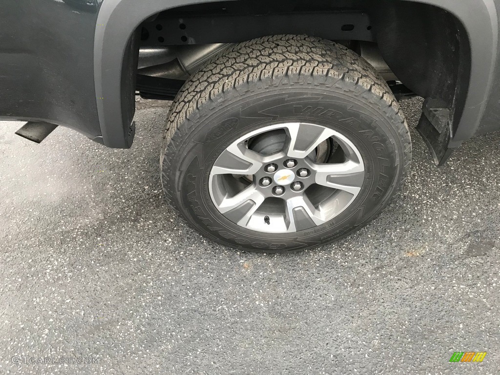 2018 Colorado Z71 Crew Cab 4x4 - Graphite Metallic / Jet Black photo #37