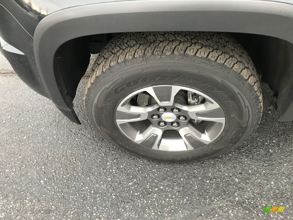 2018 Colorado Z71 Crew Cab 4x4 - Graphite Metallic / Jet Black photo #39
