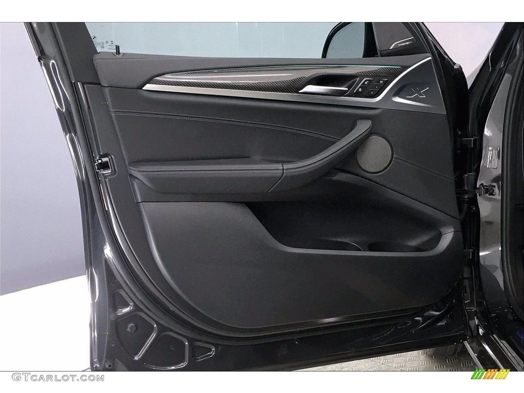 2021 BMW X3 M Standard X3 M Model Black Door Panel Photo #141014782