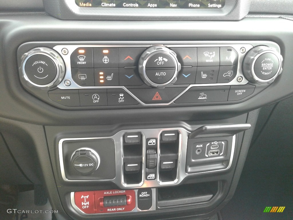 2021 Jeep Gladiator Mojave 4x4 Controls Photo #141014934