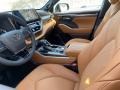 Glazed Caramel Front Seat Photo for 2021 Toyota Highlander #141014973