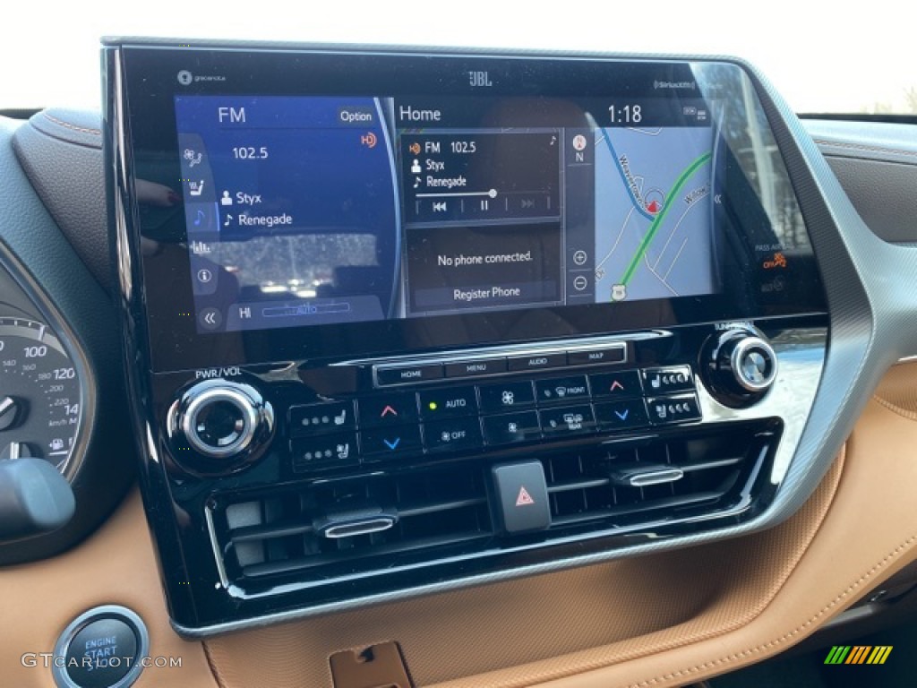 2021 Toyota Highlander Platinum AWD Controls Photo #141015018