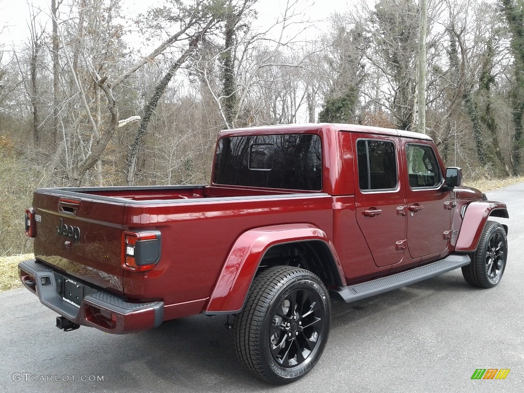 Snazzberry Pearl 2021 Jeep Gladiator High Altitude 4x4 Exterior Photo #141015219