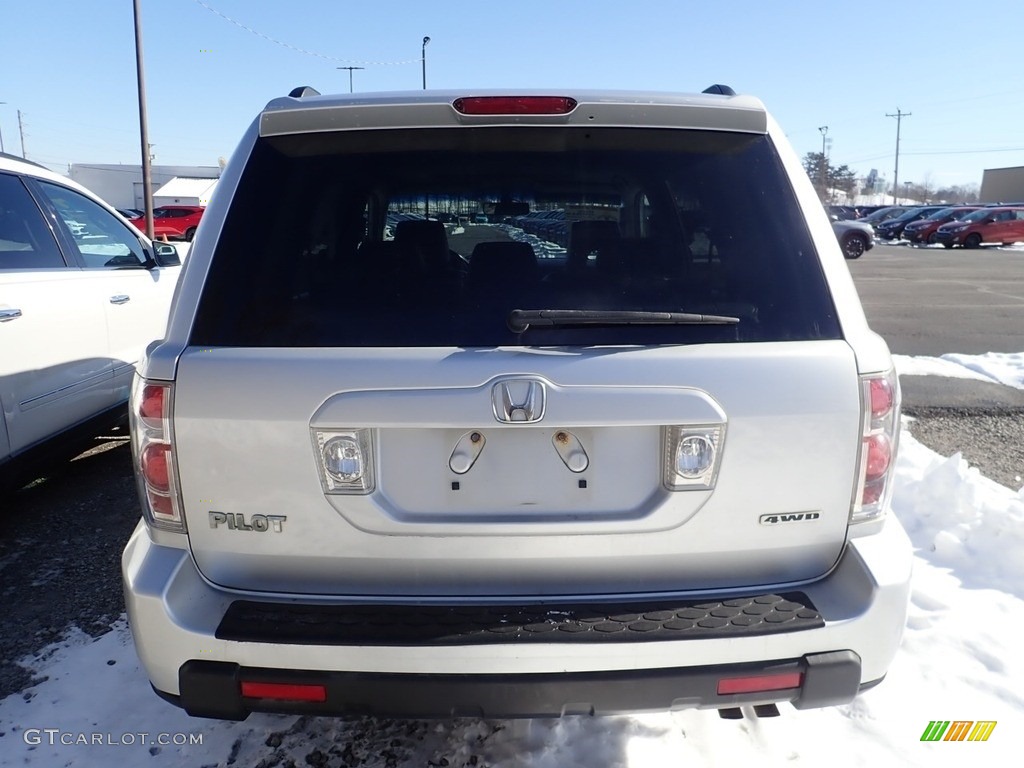 2008 Pilot EX-L 4WD - Billet Silver Metallic / Gray photo #3