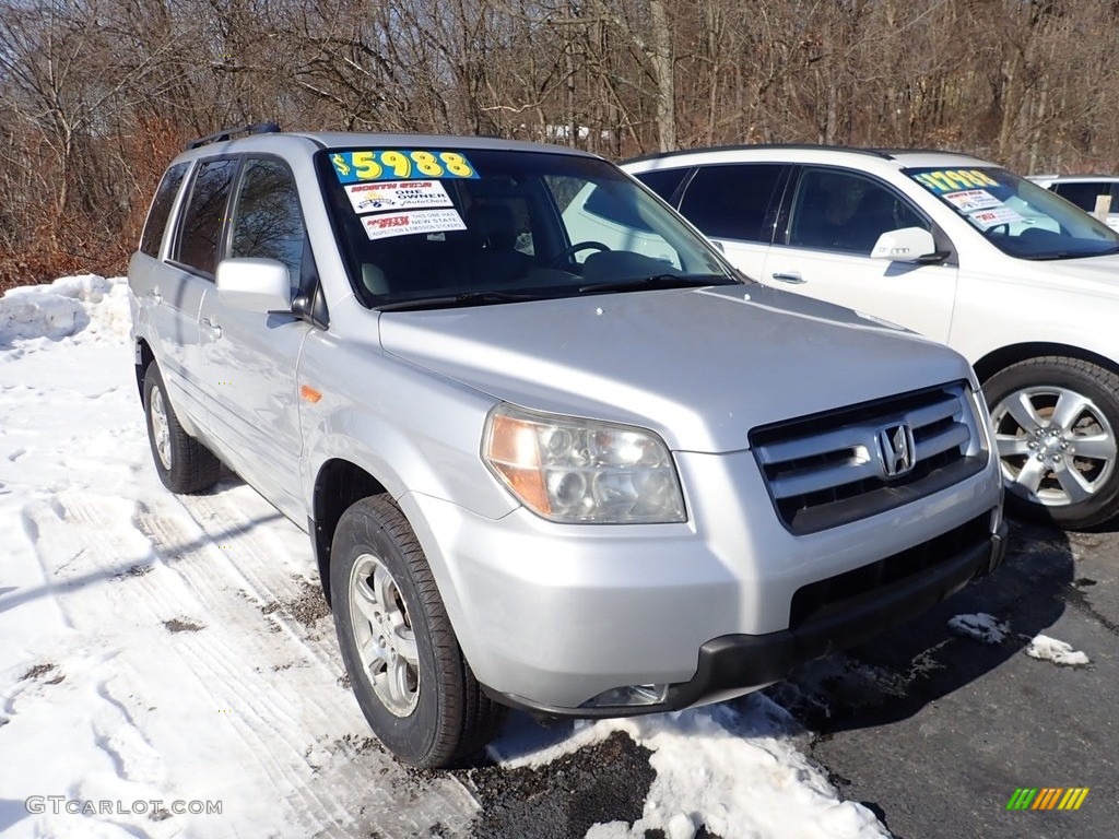 2008 Pilot EX-L 4WD - Billet Silver Metallic / Gray photo #5