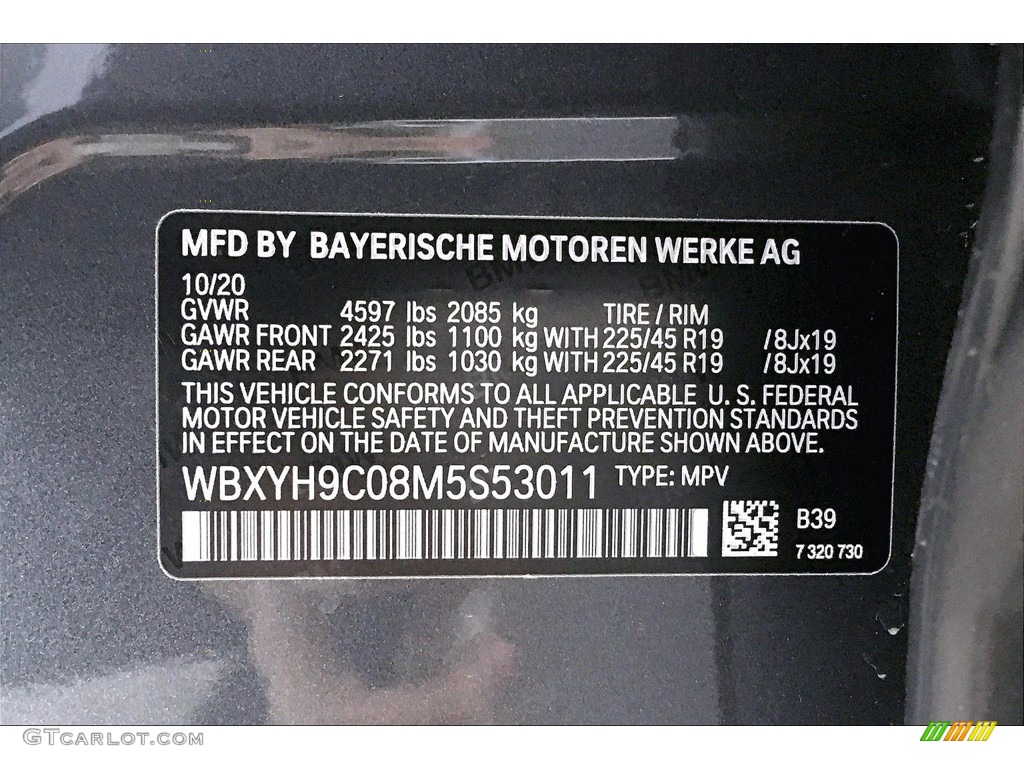 2021 X2 sDrive28i - Mineral Gray Metallic / Black photo #18