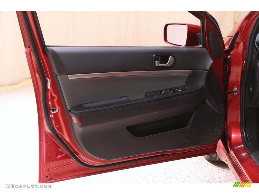 2011 Galant FE - Rave Red / Medium Gray photo #4