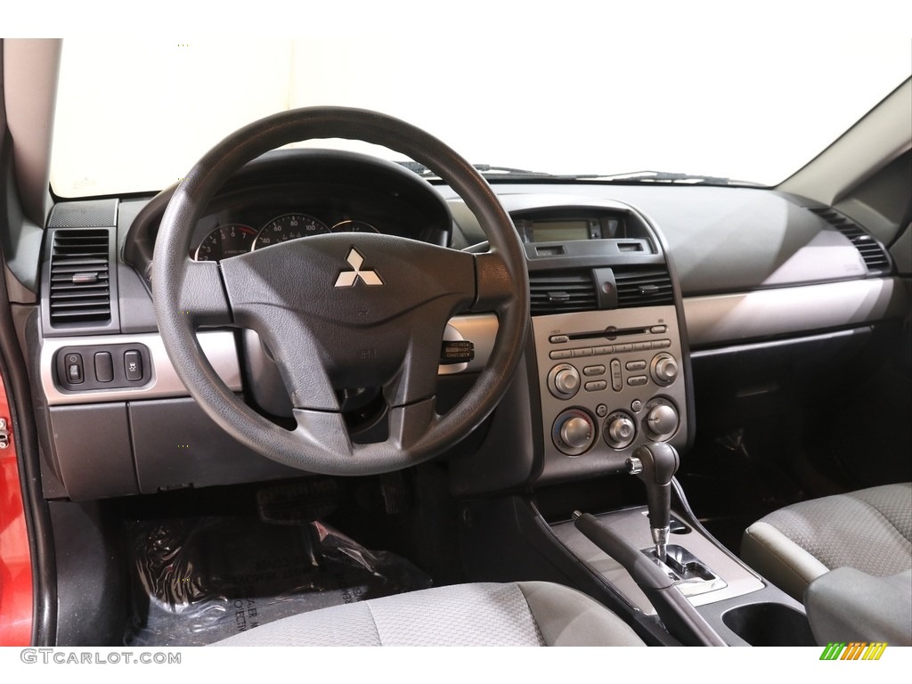 2011 Galant FE - Rave Red / Medium Gray photo #6