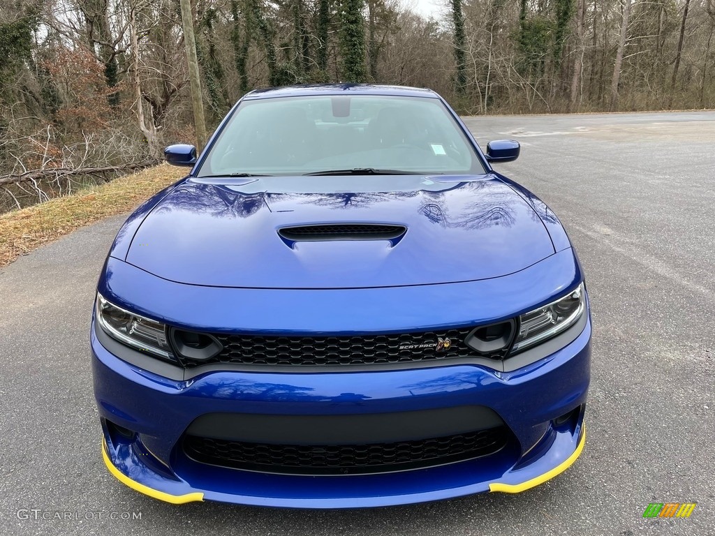 2021 Charger Scat Pack - Indigo Blue / Black photo #3