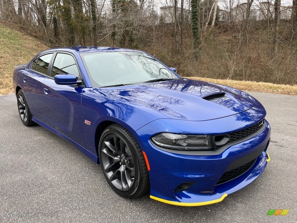 2021 Charger Scat Pack - Indigo Blue / Black photo #4