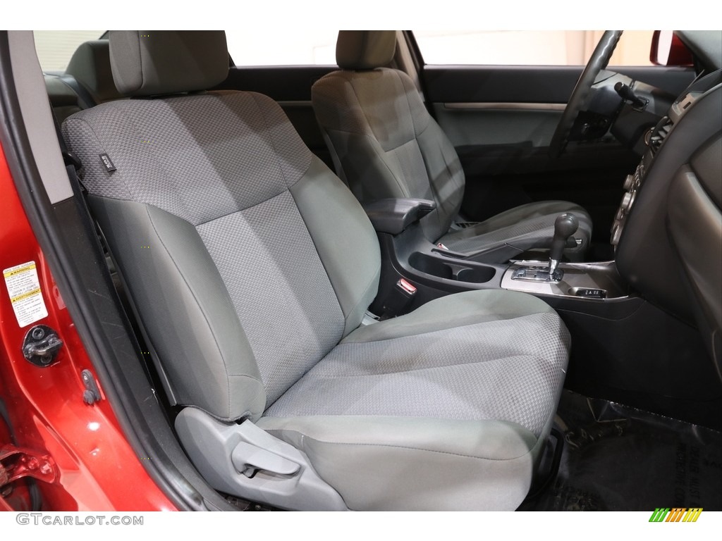 2011 Galant FE - Rave Red / Medium Gray photo #14