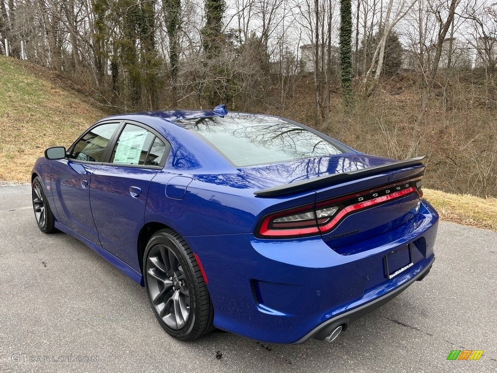 2021 Charger Scat Pack - Indigo Blue / Black photo #8