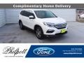 2018 White Diamond Pearl Honda Pilot EX-L AWD  photo #1