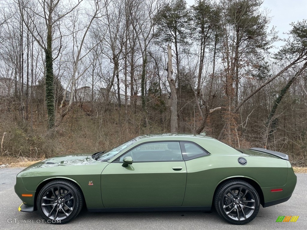 2021 Challenger R/T Scat Pack - F8 Green / Black photo #1