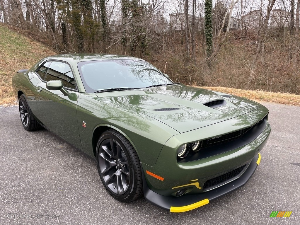 F8 Green 2021 Dodge Challenger R/T Scat Pack Exterior Photo #141016443
