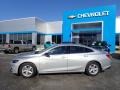 2018 Silver Ice Metallic Chevrolet Malibu LS  photo #3