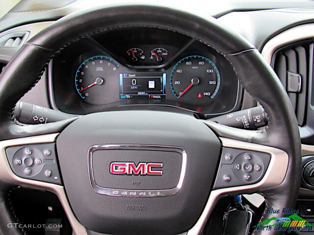 2018 GMC Canyon Denali Crew Cab Steering Wheel Photos