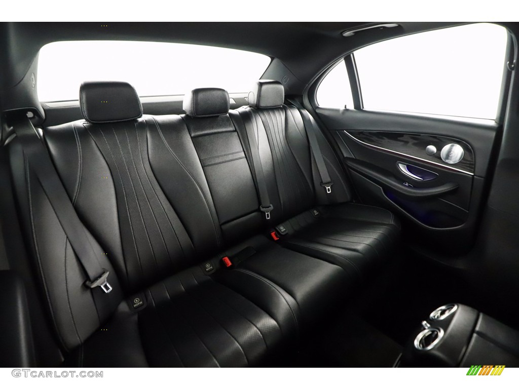 Black Interior 2018 Mercedes-Benz E 300 Sedan Photo #141019498