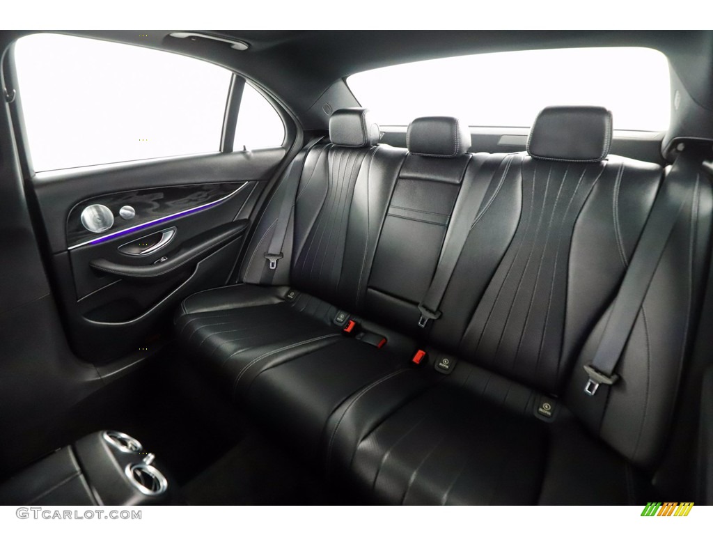 Black Interior 2018 Mercedes-Benz E 300 Sedan Photo #141019501