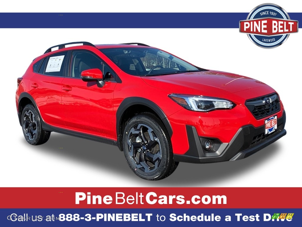 Pure Red Subaru Crosstrek