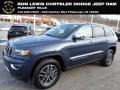 2021 Slate Blue Pearl Jeep Grand Cherokee Limited 4x4  photo #1