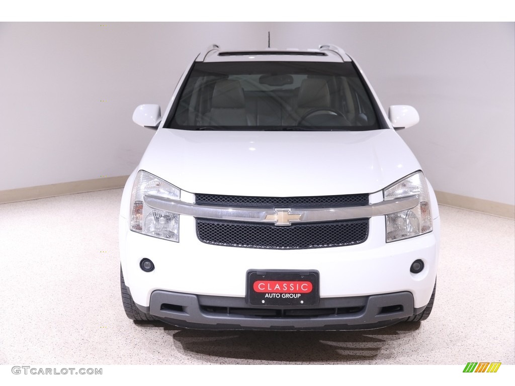 2009 Equinox LT AWD - Summit White / Light Gray photo #2