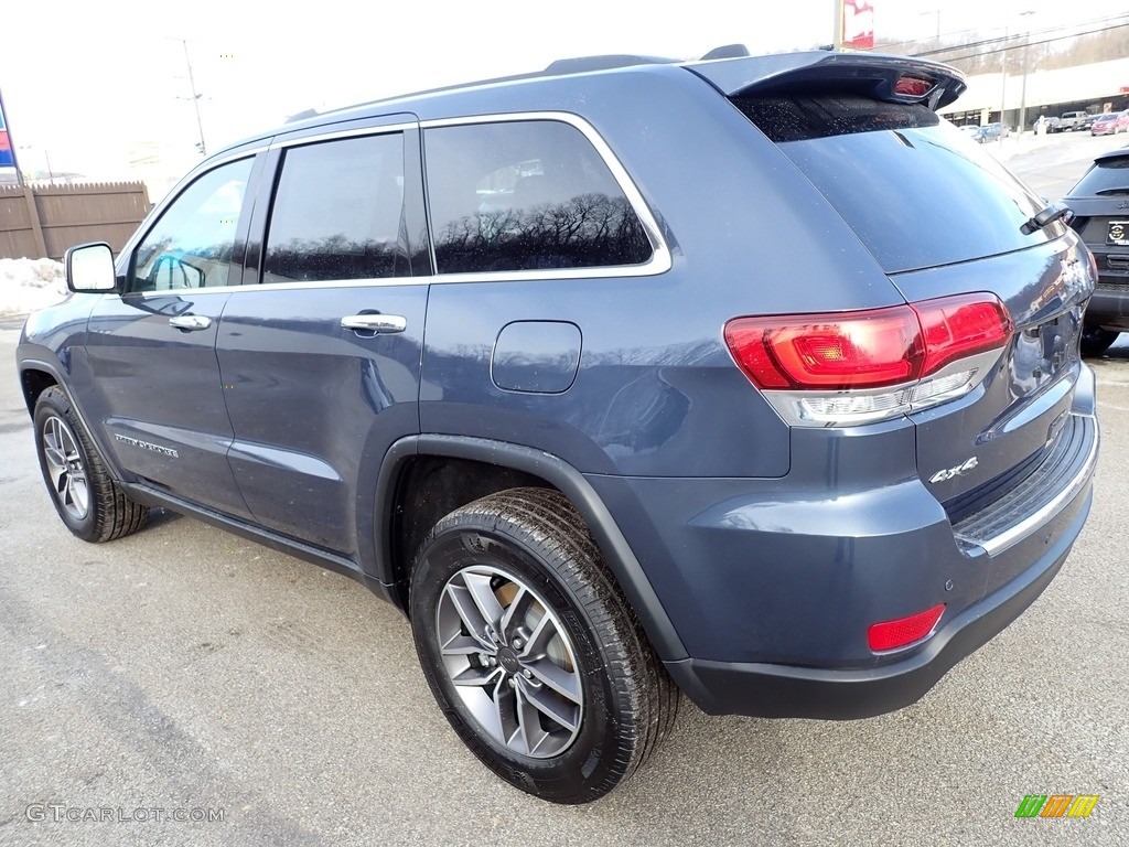 2021 Grand Cherokee Limited 4x4 - Slate Blue Pearl / Black photo #3