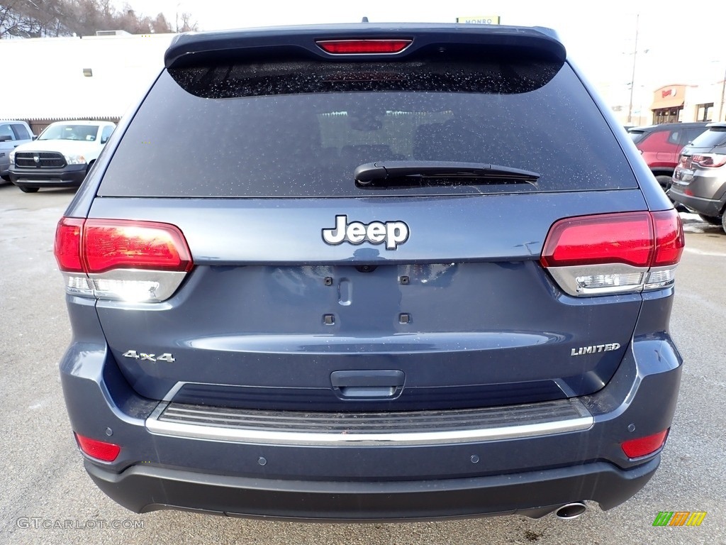 2021 Grand Cherokee Limited 4x4 - Slate Blue Pearl / Black photo #4