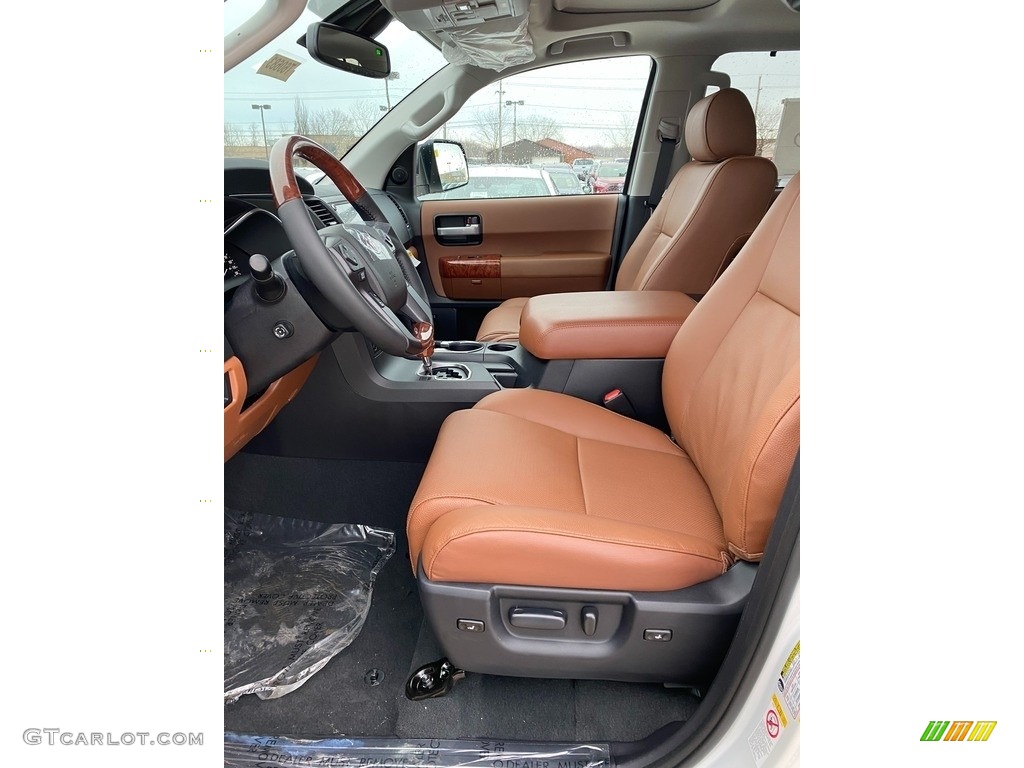 2021 Toyota Sequoia Platinum 4x4 Front Seat Photo #141020308