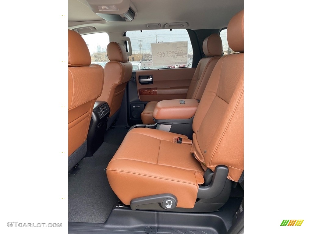 2021 Toyota Sequoia Platinum 4x4 Rear Seat Photo #141020329
