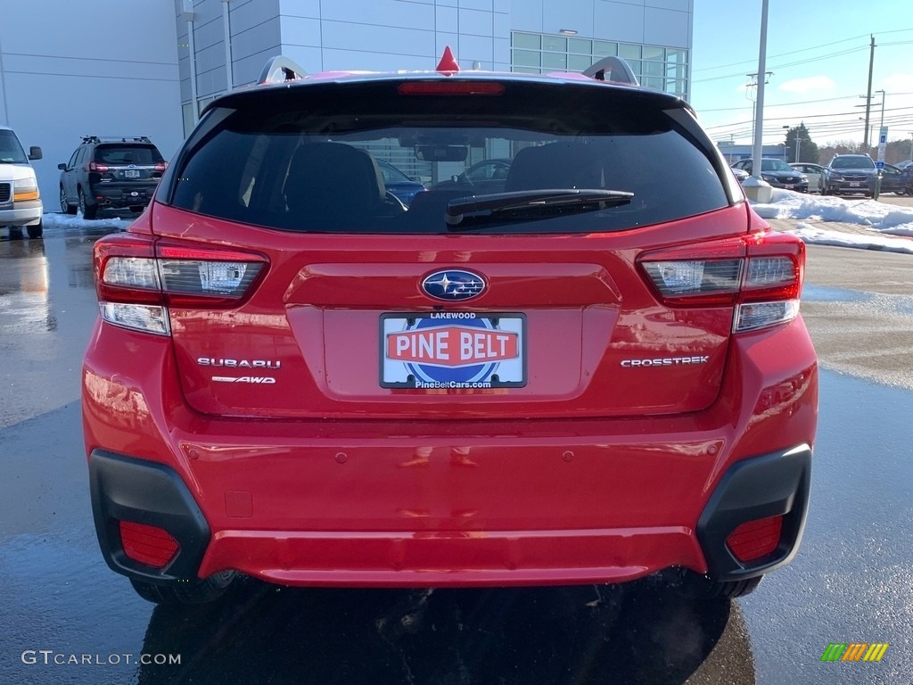 2021 Crosstrek Limited - Pure Red / Black photo #5