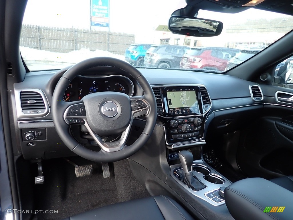 2021 Grand Cherokee Limited 4x4 - Slate Blue Pearl / Black photo #13