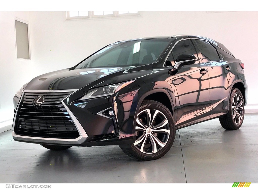 Obsidian Black 2016 Lexus RX 350 AWD Exterior Photo #141020605