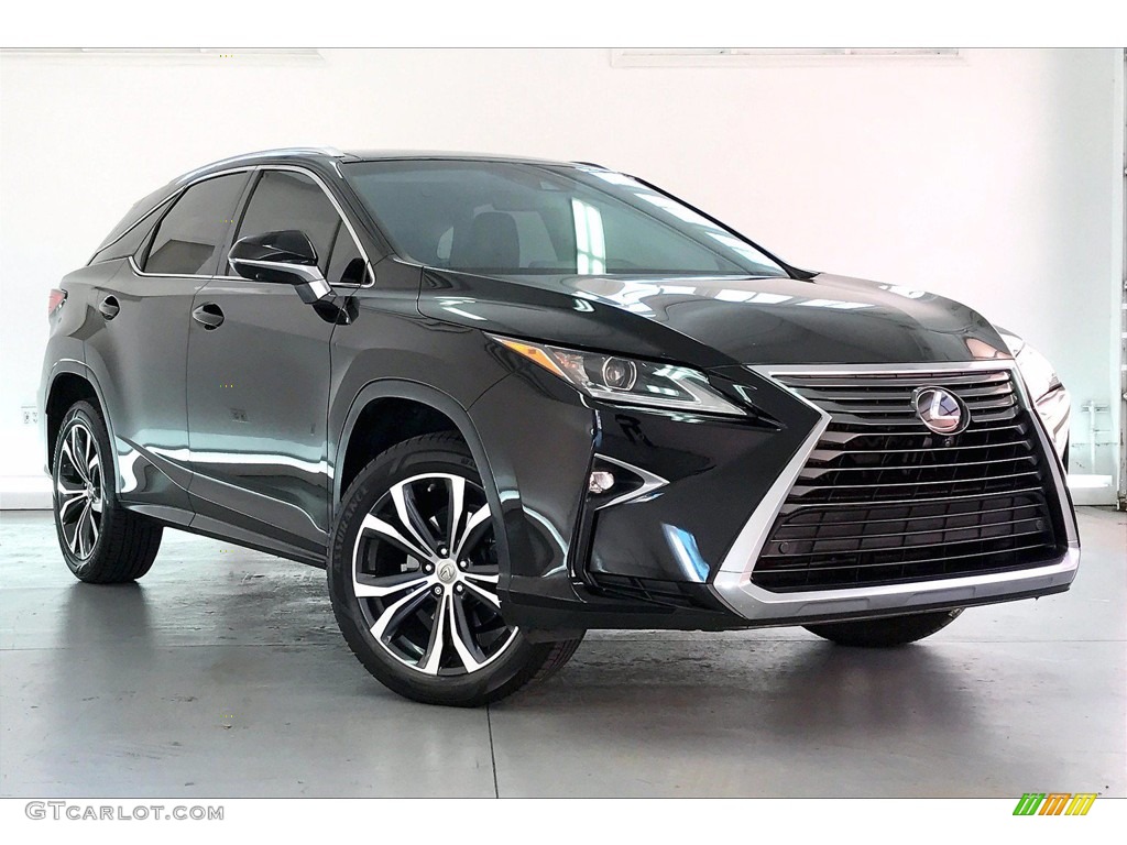 Obsidian Black 2016 Lexus RX 350 AWD Exterior Photo #141021160