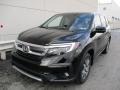 Crystal Black Pearl - Pilot EX-L AWD Photo No. 9