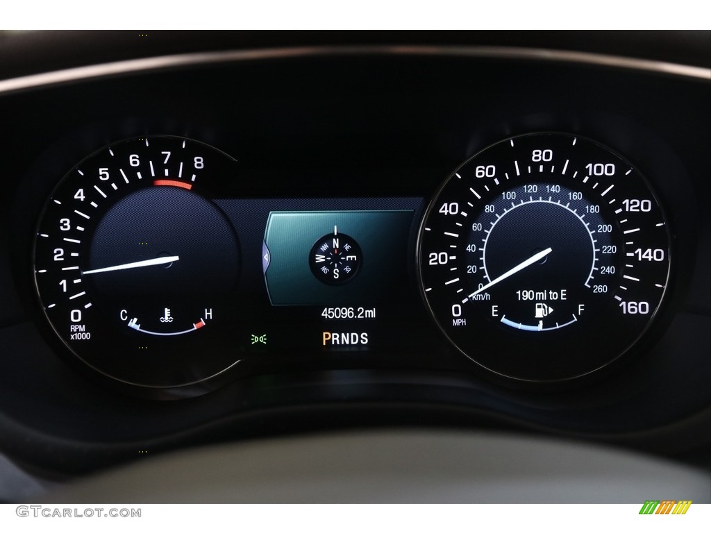 2016 Lincoln MKC Reserve AWD Gauges Photo #141021997